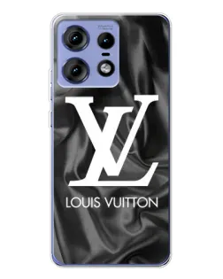Чехол для Motorola Edge 50 Pro с картинкой «Шелковый Louis Vuitton»
