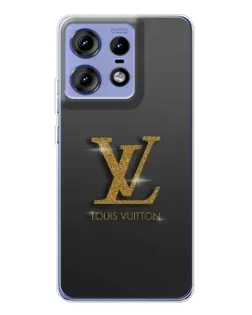 Чехол для Motorola Edge 50 Pro с картинкой «Градиент Louis Vuitton»