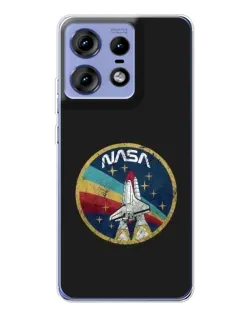 Чехол для Motorola Edge 50 Pro с картинкой «NASA — эмблема миссии» Чехол для Motorola Edge 50 Pro с картинкой «NASA — эмблема миссии»