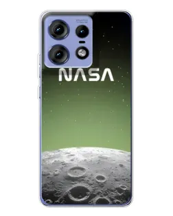 Чехол для Motorola Edge 50 Pro с картинкой «NASA — лунный градиент» Чехол для Motorola Edge 50 Pro с картинкой «NASA — лунный градиент»
