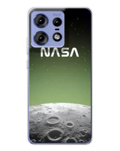 Чехол для Motorola Edge 50 Pro с картинкой «NASA — лунный градиент»