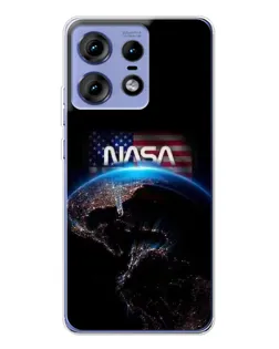 Чехол для Motorola Edge 50 Pro с картинкой «Земля из космоса NASA» Чехол для Motorola Edge 50 Pro с картинкой «Земля из космоса NASA»