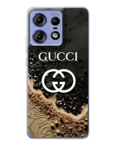 Чехол для Motorola Edge 50 Pro с картинкой «Gucci — песчаные дюны»