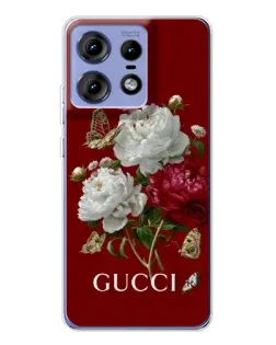 Чехол для Motorola Edge 50 Pro с картинкой «Gucci —  сад»