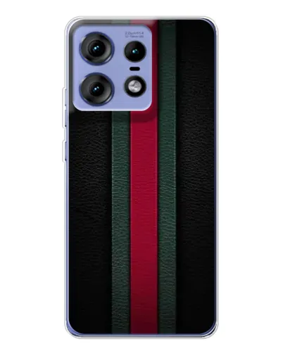 Чехол для Motorola Edge 50 Pro с картинкой «Gucci — неоновая линия»