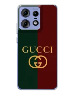 Чохол для Motorola Edge 50 Pro з картинкою «Gucci — темно-зелений градієнт» Чохол для Motorola Edge 50 Pro з картинкою «Gucci — темно-зелений градієнт»