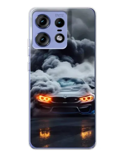 Чехол для Motorola Edge 50 Pro с картинкой «BMW в дыму» Чехол для Motorola Edge 50 Pro с картинкой «BMW в дыму»