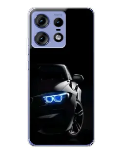 Чохол для Motorola Edge 50 Pro з картинкою «BMW — нічний погляд» Чохол для Motorola Edge 50 Pro з картинкою «BMW — нічний погляд»