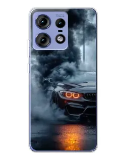 Чохол для Motorola Edge 50 Pro з картинкою «BMW M-Power — абстракція» Чохол для Motorola Edge 50 Pro з картинкою «BMW M-Power — абстракція»