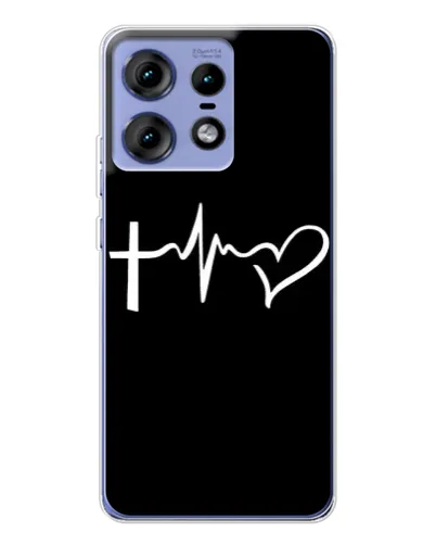 Чохол для Motorola Edge 50 Pro з картинкою «Пульс віри» Чохол для Motorola Edge 50 Pro з картинкою «Пульс віри»