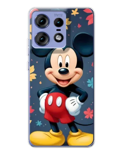 Чехол для Motorola Edge 50 Pro с картинкой «Осенний Mickey Mouse» Чехол для Motorola Edge 50 Pro с картинкой «Осенний Mickey Mouse»