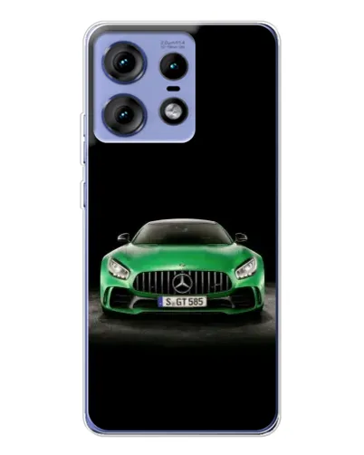 Чехол для Motorola Edge 50 Pro с картинкой «Mercedes — неоновый лого» Чехол для Motorola Edge 50 Pro с картинкой «Mercedes — неоновый лого»