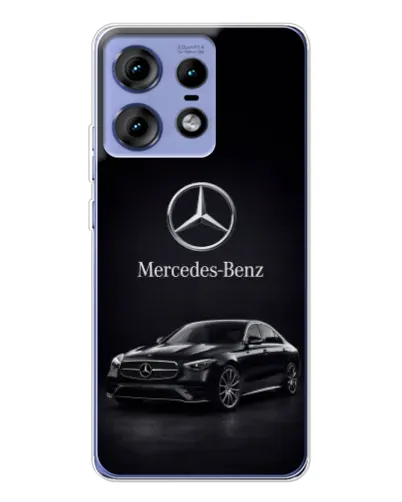 Чехол для Motorola Edge 50 Pro с картинкой «Mercedes — решетка радиатора» Чехол для Motorola Edge 50 Pro с картинкой «Mercedes — решетка радиатора»