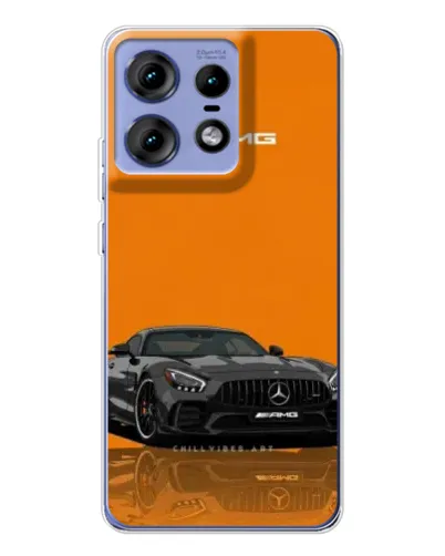 Чехол для Motorola Edge 50 Pro с картинкой «Оранжевый Mercedes AMG» Чехол для Motorola Edge 50 Pro с картинкой «Оранжевый Mercedes AMG»