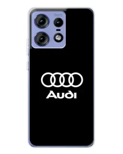 Чехол для Motorola Edge 50 Pro с картинкой «Классическое лого Audi» Чехол для Motorola Edge 50 Pro с картинкой «Классическое лого Audi»