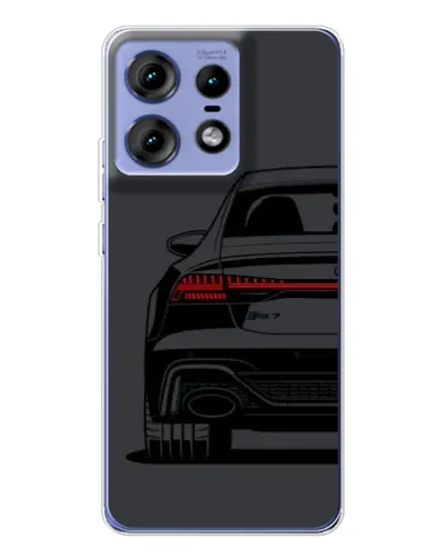 Чехол для Motorola Edge 50 Pro с картинкой «Задняя часть Audi — арт»