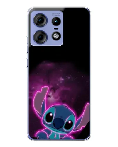 Чохол для Motorola Edge 50 Pro з картинкою «Неоновий Stitch»