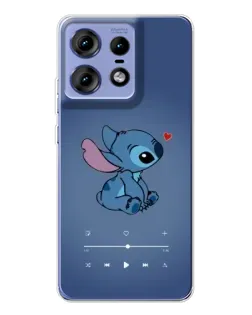 Чохол для Motorola Edge 50 Pro з картинкою «Музичний Stitch» Чохол для Motorola Edge 50 Pro з картинкою «Музичний Stitch»