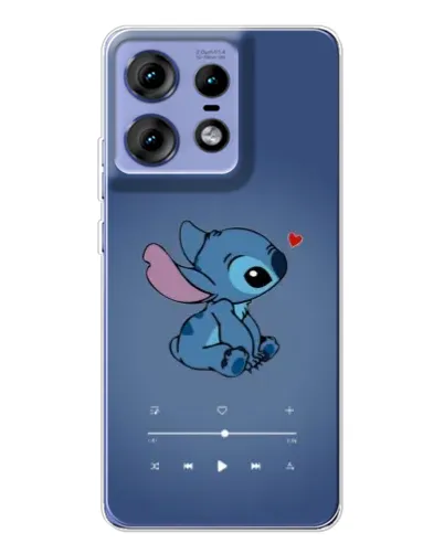 Чохол для Motorola Edge 50 Pro з картинкою «Музичний Stitch»