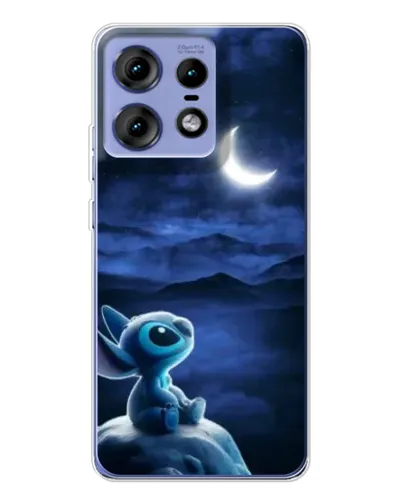 Чохол для Motorola Edge 50 Pro з картинкою «Місячна ніч Стіча»