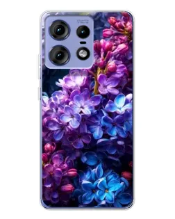 Чехол для Motorola Edge 50 Pro с картинкой «Сиреневый цвет»