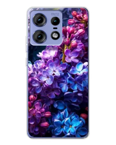 Чехол для Motorola Edge 50 Pro с картинкой «Сиреневый цвет»