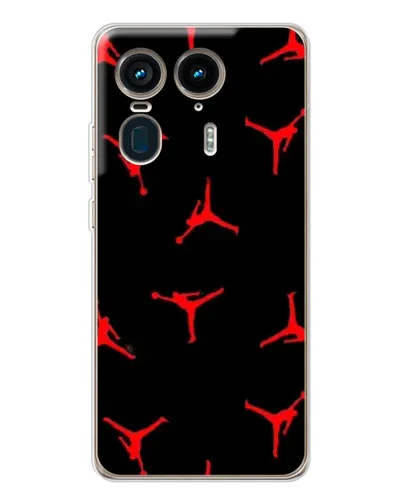 Чехол для Motorola Edge 50 Ultra с картинкой «Jordan Red Pattern» Чехол для Motorola Edge 50 Ultra с картинкой «Jordan Red Pattern»