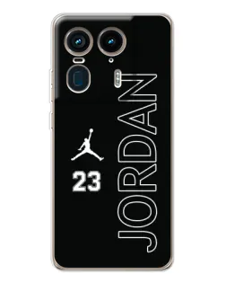 Чехол для Motorola Edge 50 Ultra с картинкой «Jordan Vertical»