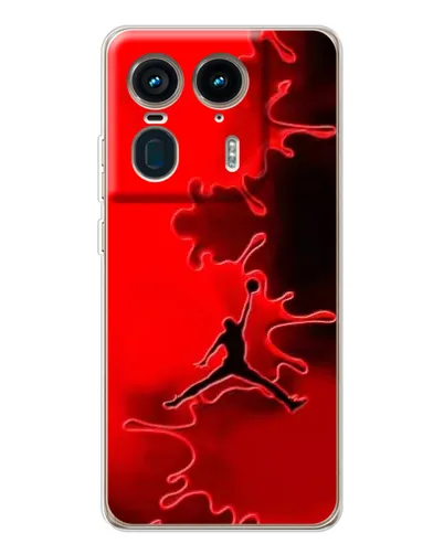Чехол для Motorola Edge 50 Ultra с картинкой «Jordan Red Smoke» Чехол для Motorola Edge 50 Ultra с картинкой «Jordan Red Smoke»