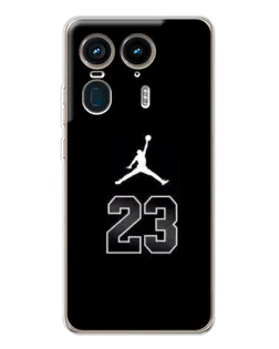 Чехол для Motorola Edge 50 Ultra с картинкой «Jordan Flight 23»