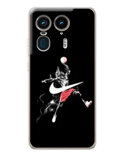 Чехол для Motorola Edge 50 Ultra с картинкой «Jordan Jumpman»