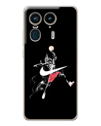 Чехол для Motorola Edge 50 Ultra с картинкой «Jordan Jumpman» Чехол для Motorola Edge 50 Ultra с картинкой «Jordan Jumpman»