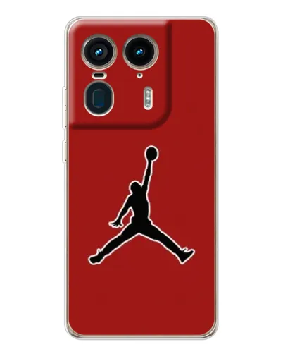 Чехол для Motorola Edge 50 Ultra с картинкой «Jordan Red Back» Чехол для Motorola Edge 50 Ultra с картинкой «Jordan Red Back»