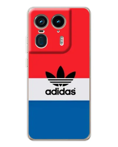Чехол для Motorola Edge 50 Ultra с картинкой «Ретро блоки Adidas» Чехол для Motorola Edge 50 Ultra с картинкой «Ретро блоки Adidas»
