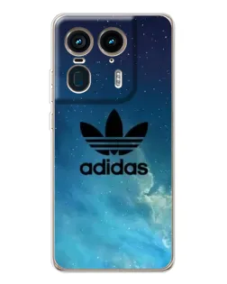Чехол для Motorola Edge 50 Ultra с картинкой «Adidas Stone Logo»