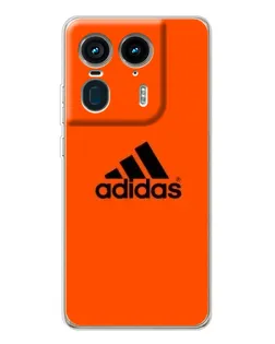Чехол для Motorola Edge 50 Ultra с картинкой «Adidas Ukraine»