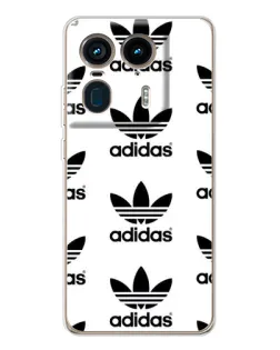 Чехол для Motorola Edge 50 Ultra с картинкой «Adidas Pattern»