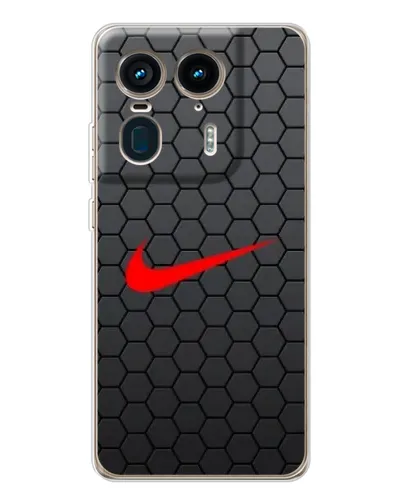 Чехол для Motorola Edge 50 Ultra с картинкой «Nike — карбоновая сетка» Чехол для Motorola Edge 50 Ultra с картинкой «Nike — карбоновая сетка»