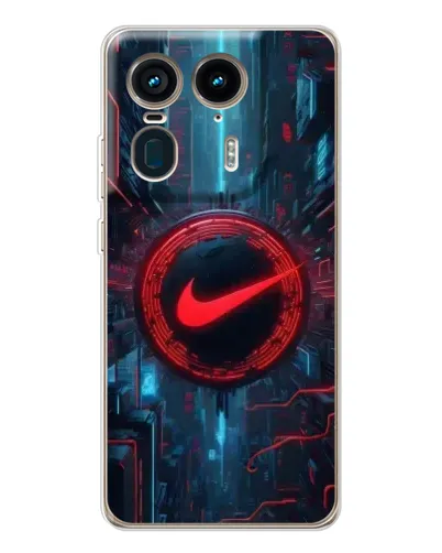 Чехол для Motorola Edge 50 Ultra с картинкой «Техногенный стиль Nike» Чехол для Motorola Edge 50 Ultra с картинкой «Техногенный стиль Nike»