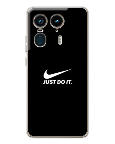 Чехол для Motorola Edge 50 Ultra с картинкой «Минимализм от Nike» Чехол для Motorola Edge 50 Ultra с картинкой «Минимализм от Nike»