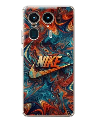 Чехол для Motorola Edge 50 Ultra с картинкой «Nike в абстракции» Чехол для Motorola Edge 50 Ultra с картинкой «Nike в абстракции»