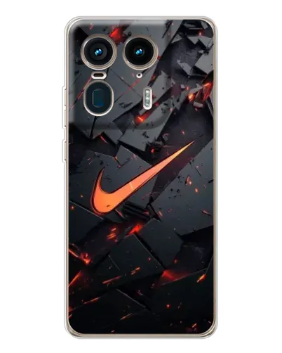 Чехол для Motorola Edge 50 Ultra с картинкой «Nike — эффект разломов» Чехол для Motorola Edge 50 Ultra с картинкой «Nike — эффект разломов»