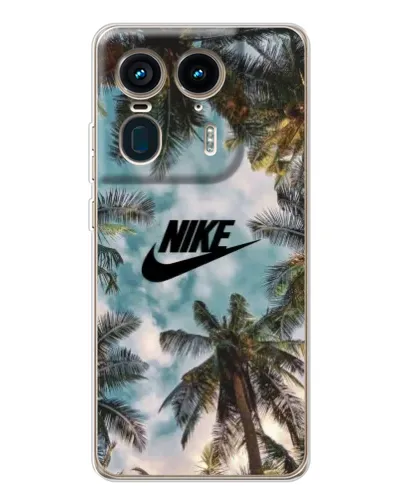 Чохол для Motorola Edge 50 Ultra з картинкою «Тропічний принт Nike» Чохол для Motorola Edge 50 Ultra з картинкою «Тропічний принт Nike»