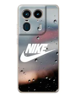 Чохол для Motorola Edge 50 Ultra з картинкою «Nike у стилі ретро»