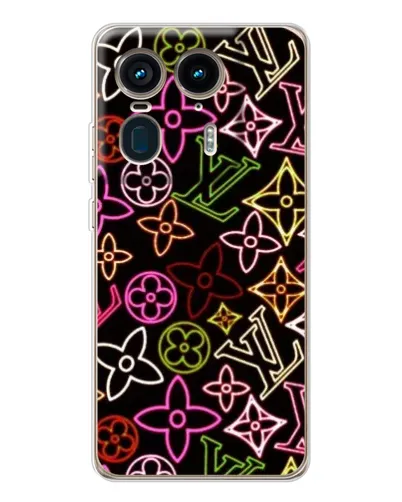 Чехол для Motorola Edge 50 Ultra с картинкой «Неоновый микс Nike» Чехол для Motorola Edge 50 Ultra с картинкой «Неоновый микс Nike»