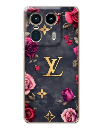 Чехол для Motorola Edge 50 Ultra с картинкой «Цветочный Louis Vuitton» Чехол для Motorola Edge 50 Ultra с картинкой «Цветочный Louis Vuitton»