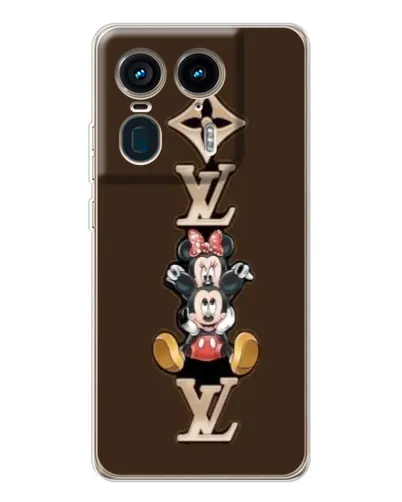 Чехол для Motorola Edge 50 Ultra с картинкой «LV и Микки Маус» Чехол для Motorola Edge 50 Ultra с картинкой «LV и Микки Маус»