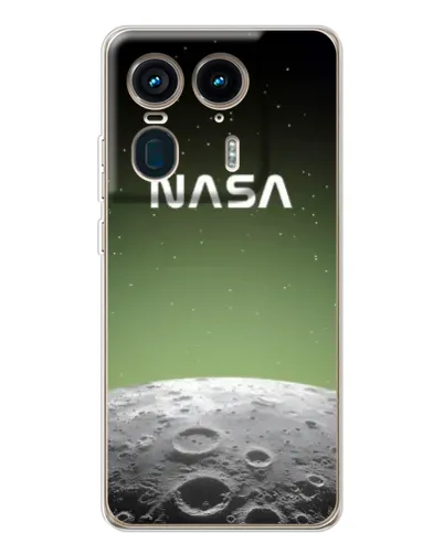 Чехол для Motorola Edge 50 Ultra с картинкой «NASA — лунный градиент» Чехол для Motorola Edge 50 Ultra с картинкой «NASA — лунный градиент»