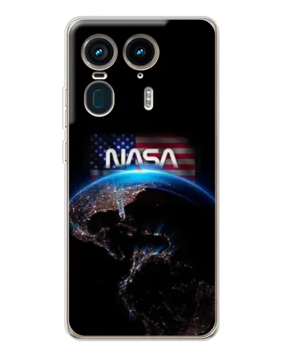 Чехол для Motorola Edge 50 Ultra с картинкой «Земля из космоса NASA» Чехол для Motorola Edge 50 Ultra с картинкой «Земля из космоса NASA»