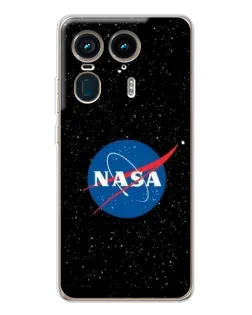 Чехол для Motorola Edge 50 Ultra с картинкой «NASA — звездное небо»
